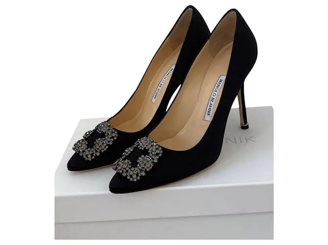Manolo Blahnik Hangisi Negro 