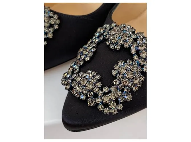 Manolo Blahnik Hangisi Negro 