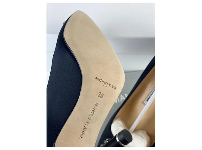Manolo Blahnik Hangisi Negro 