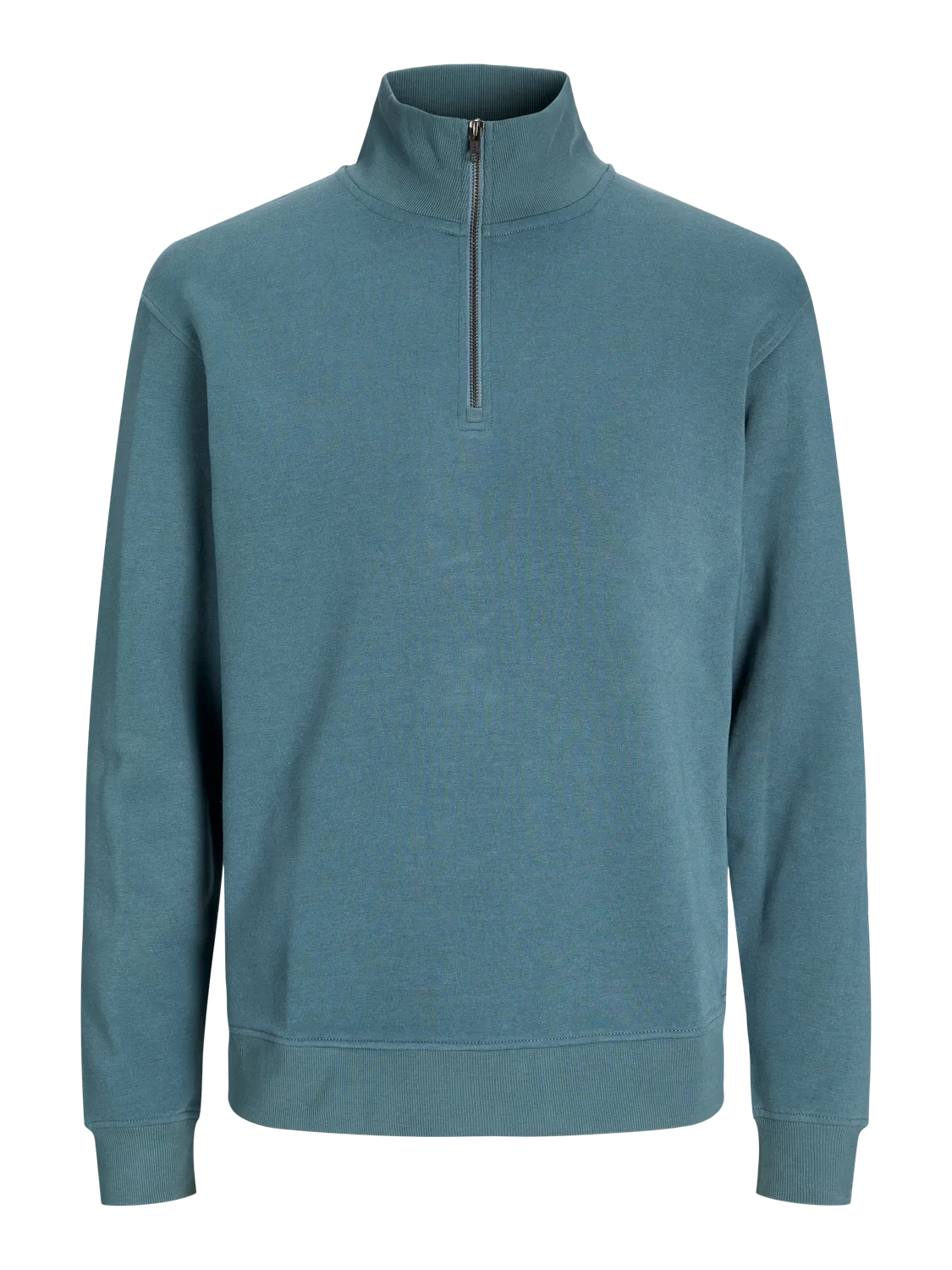 Media cremallera Liso | Azul intermedio | Jack & Jones®