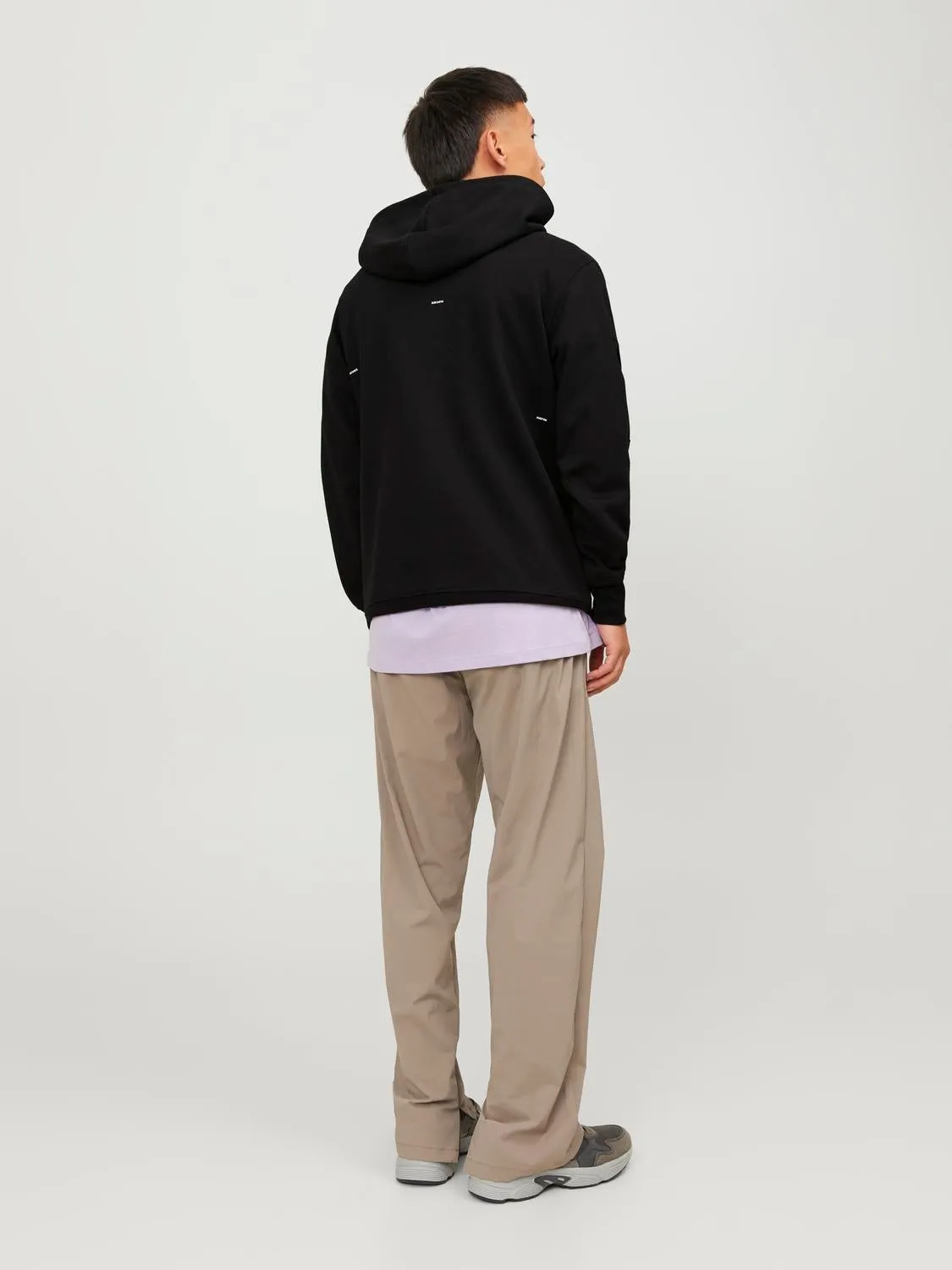 Media cremallera Liso | Negro | Jack & Jones®