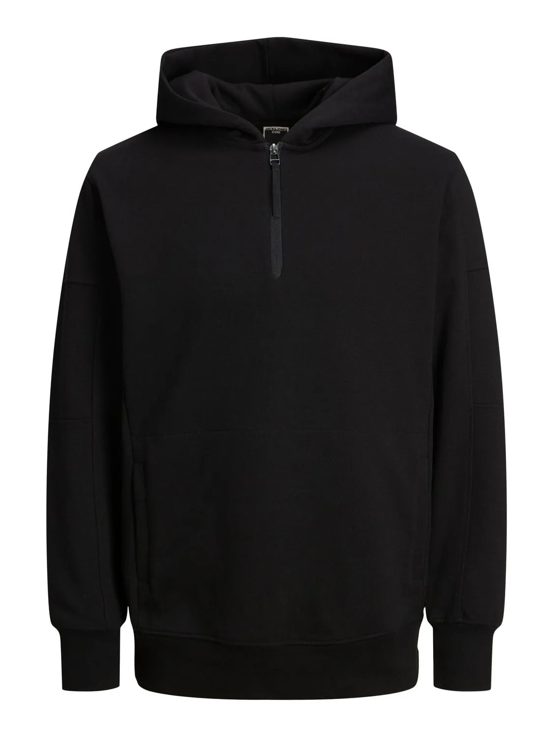 Media cremallera Liso | Negro | Jack & Jones®