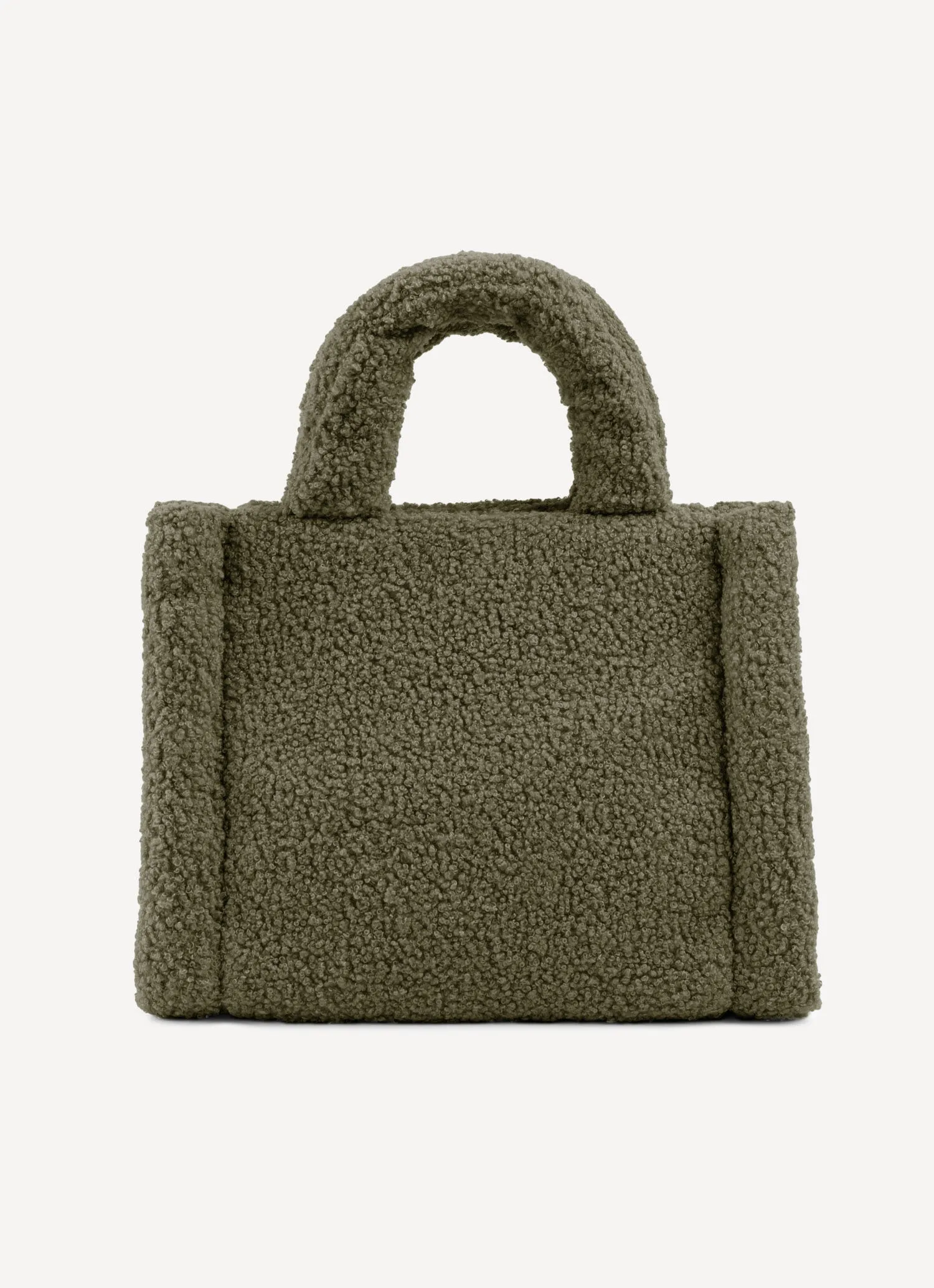 Minibolso efecto peluche