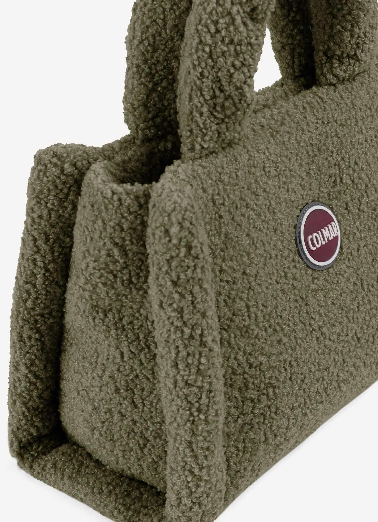 Minibolso efecto peluche