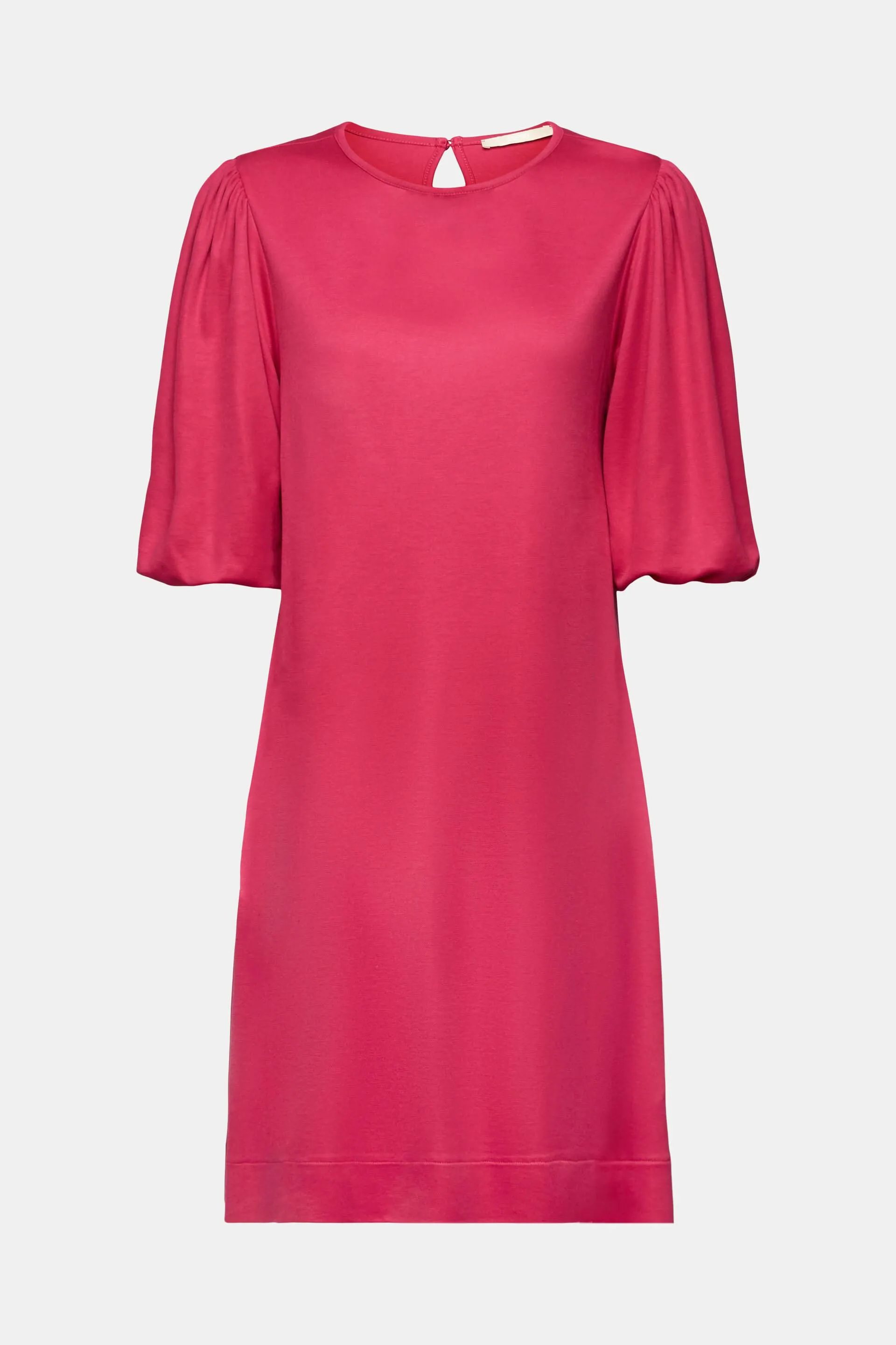 Minivestido con mangas voluminosas