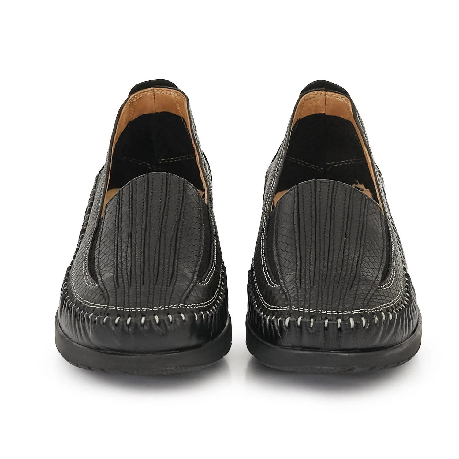 MOCASIN LUQUE NEGRO