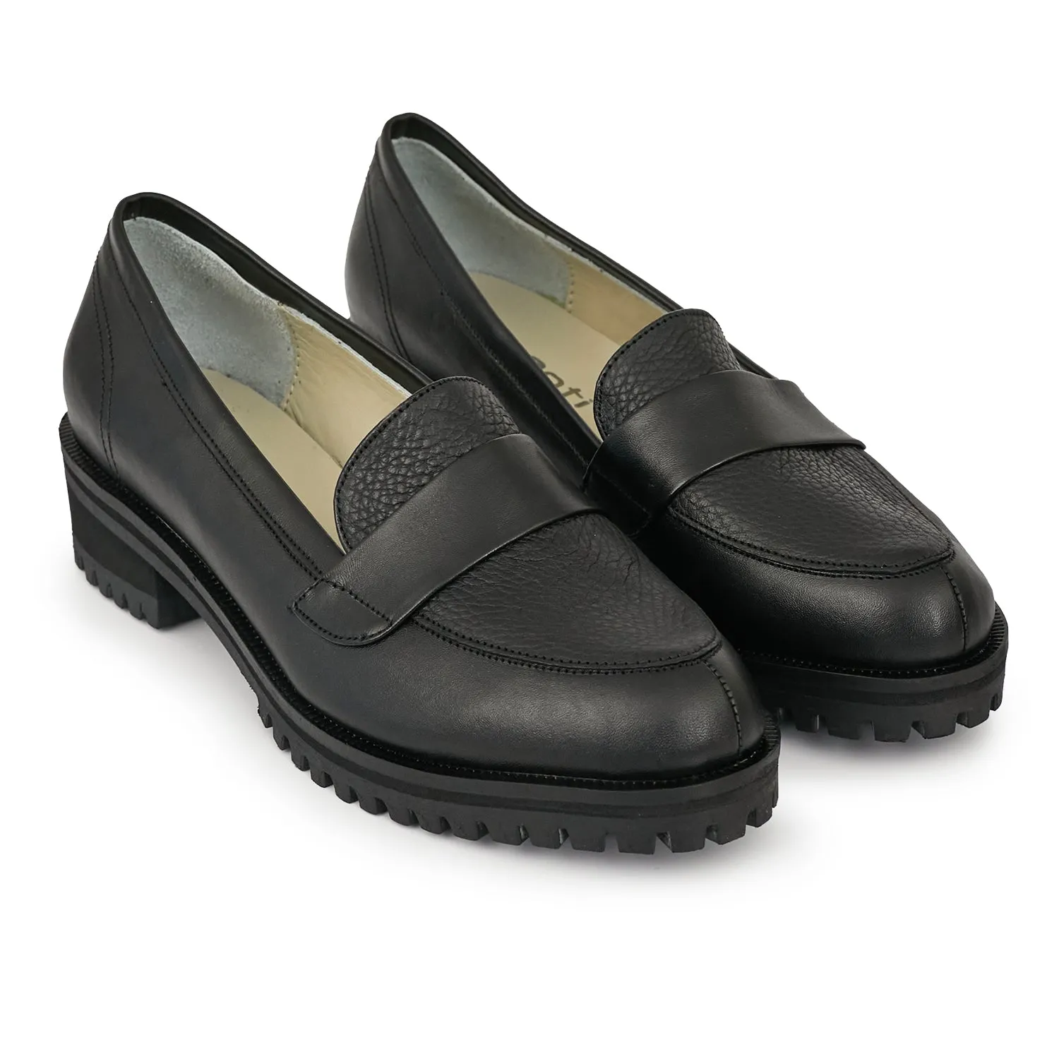 MOCASIN PORTAN NEGRO