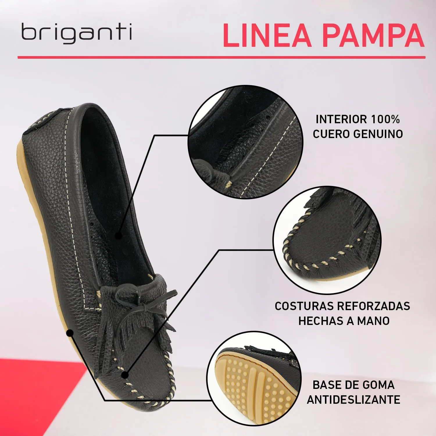 MOCASIN ZONDA NEGRO