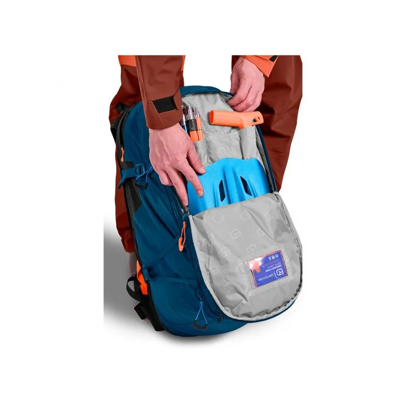 Mochila airbag Ortovox Avabag Litric Tour 40 (PETROL BLUE)