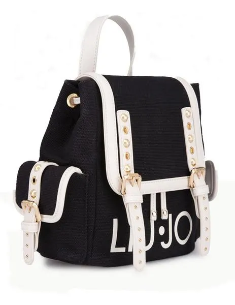 mochila liu.jo con logotipo