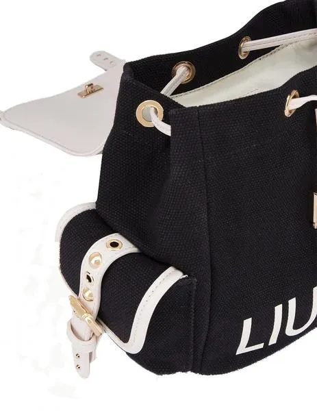 mochila liu.jo con logotipo