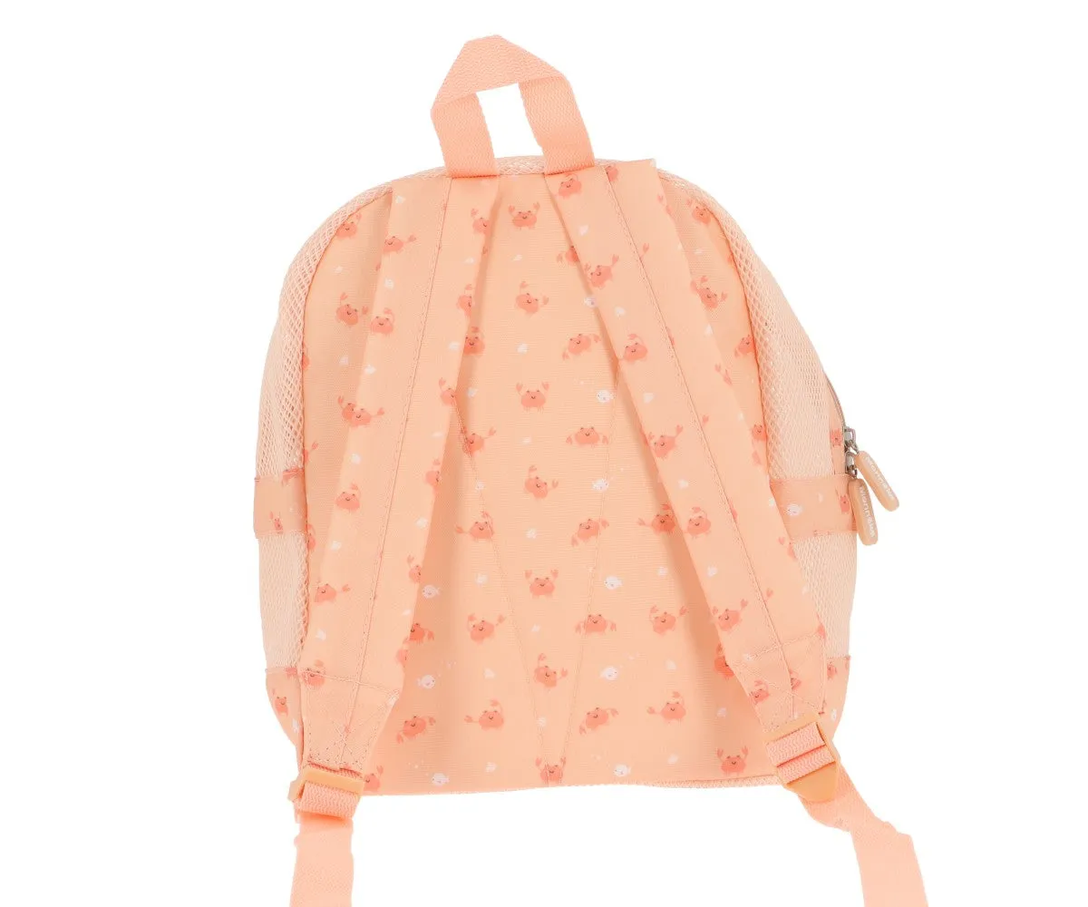 Mochila Playa Infantil Antiarena · Crab Coral