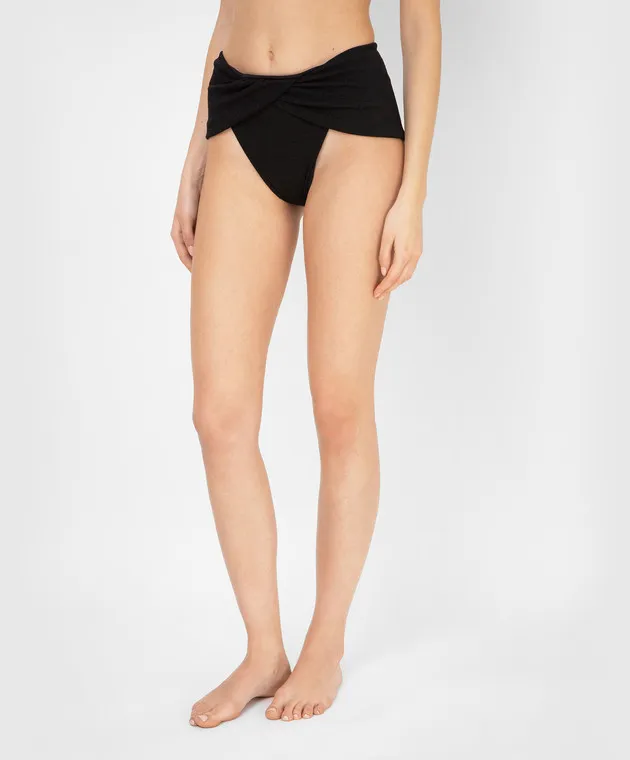 Moeva Skylar black bikini bottoms