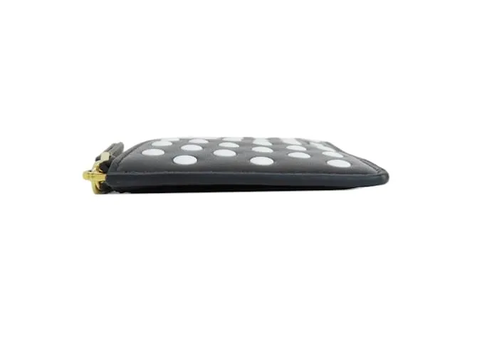 Monedero de cuero Miu Miu Negro 