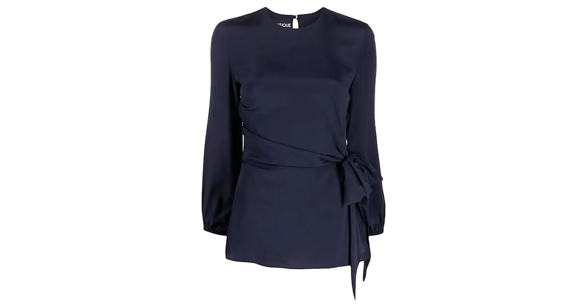Moschino Tops Azul marino 