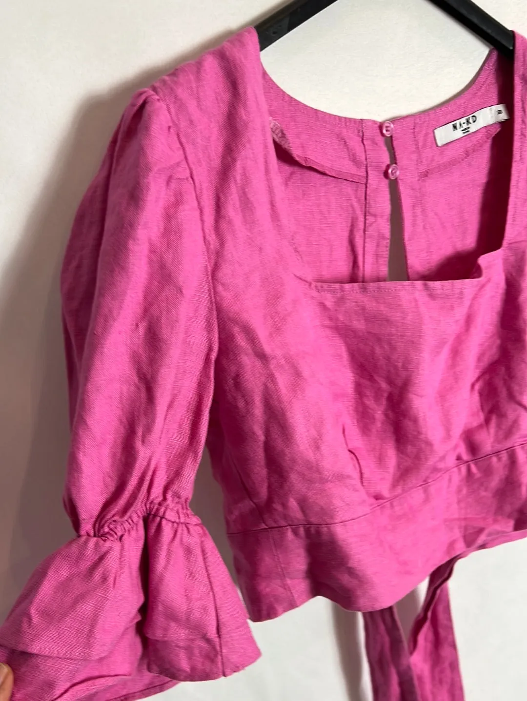 NAKD. TOP ROSA LINO T.36