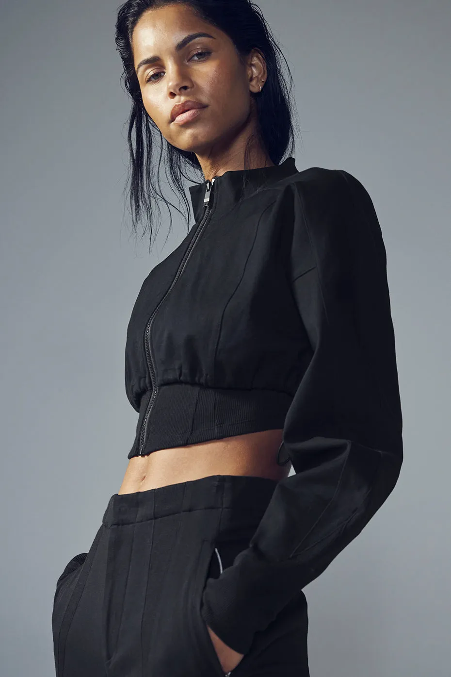 ON POINT MOTO JACKET  BLACK
