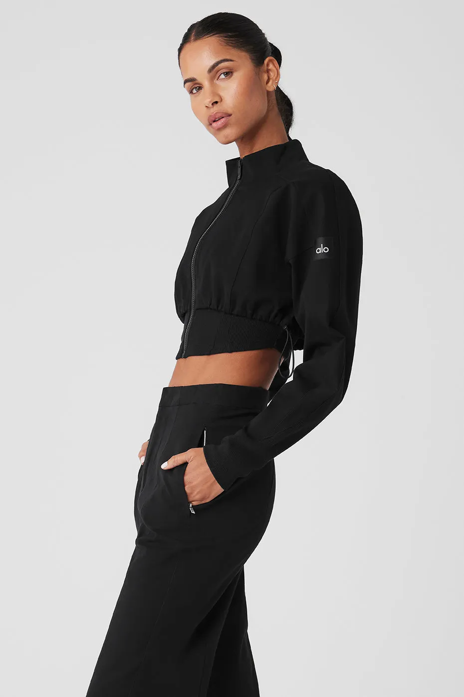ON POINT MOTO JACKET  BLACK