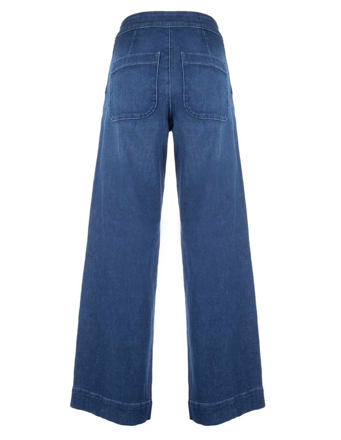 ONLY  VAQUEROS AZUL DARK MéDIUM ONLMADISON HW BUTTON 15311273 MUJER