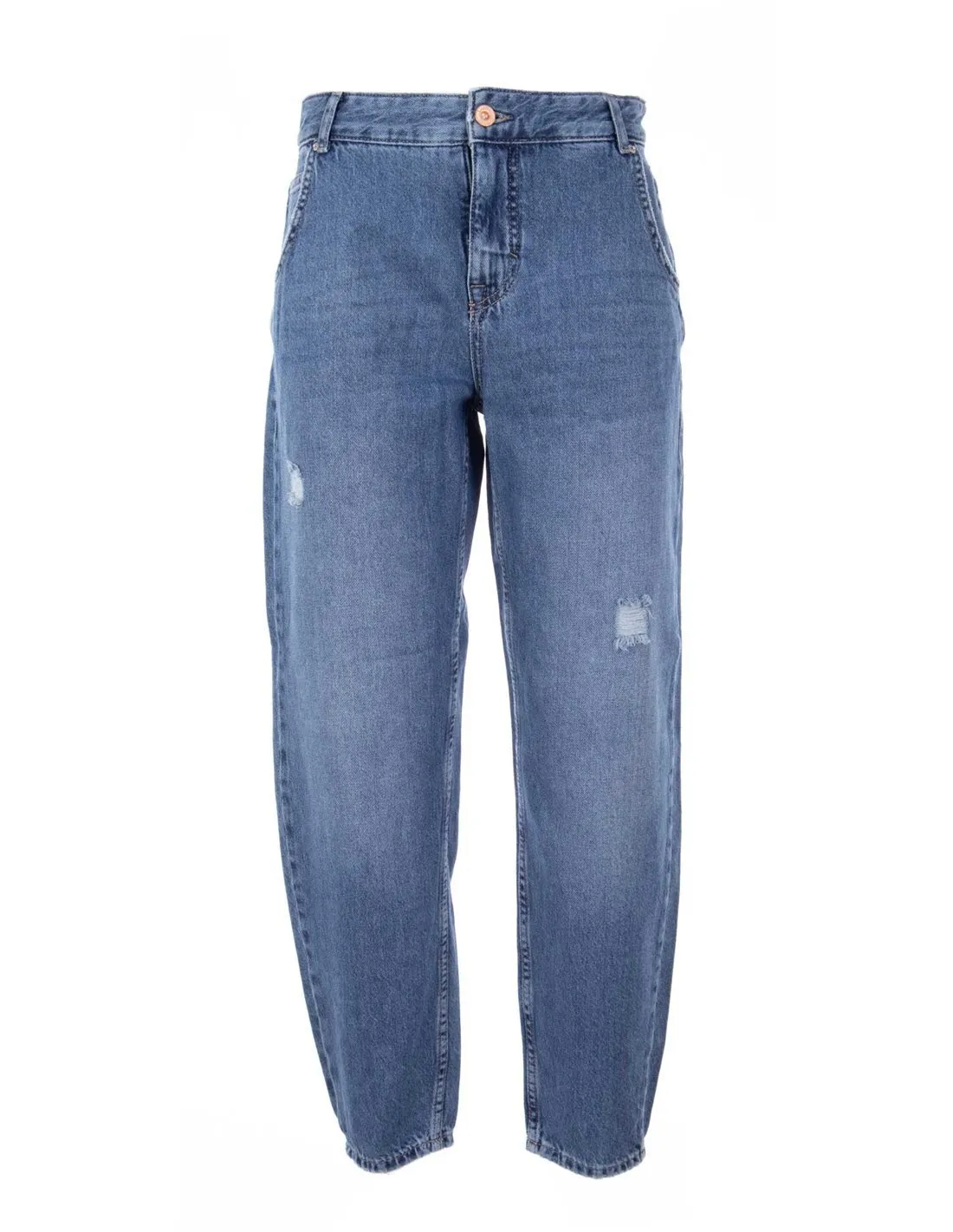 ONLY  VAQUEROS AZUL DENIM ONLTROY HW CARROT 15249484 MUJER