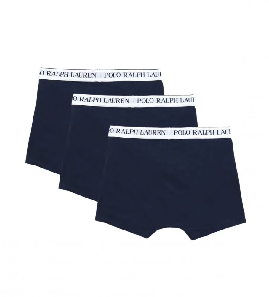 Pack de 3 boxers marino