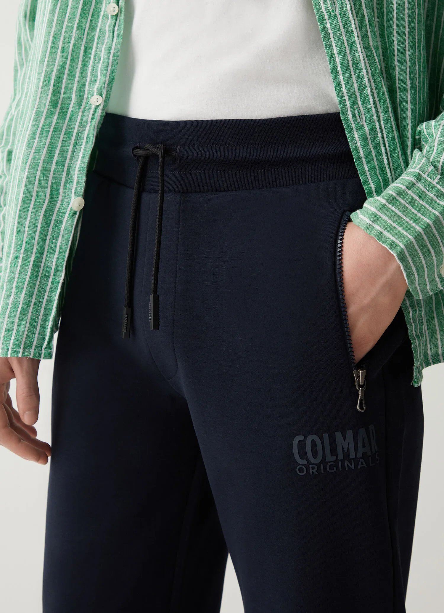 Pantalón de chándal con cremallera