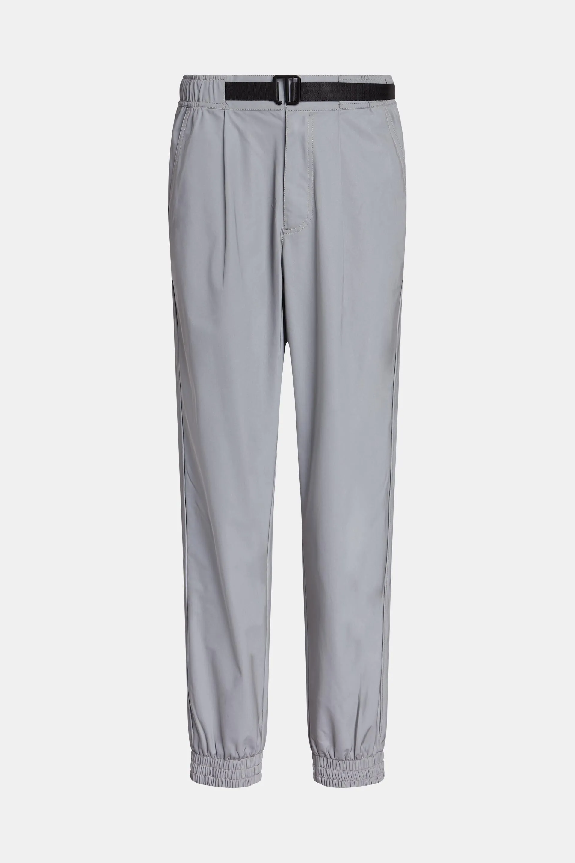 Pantalón deportivo de cintura alta con hebilla