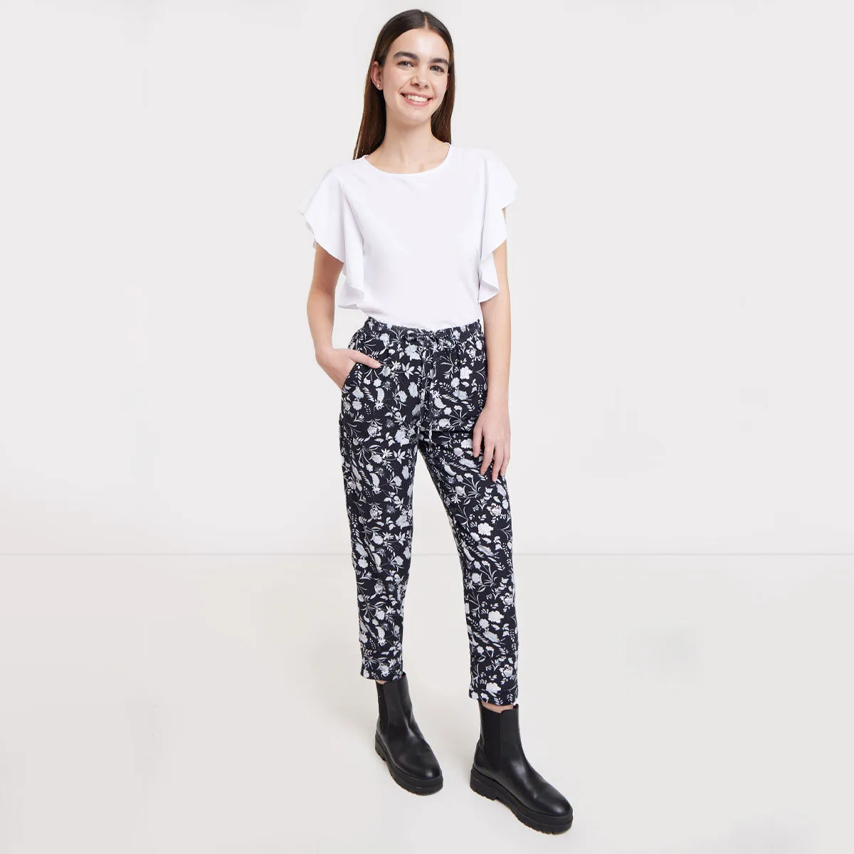 Pantalón Jogger Floral
