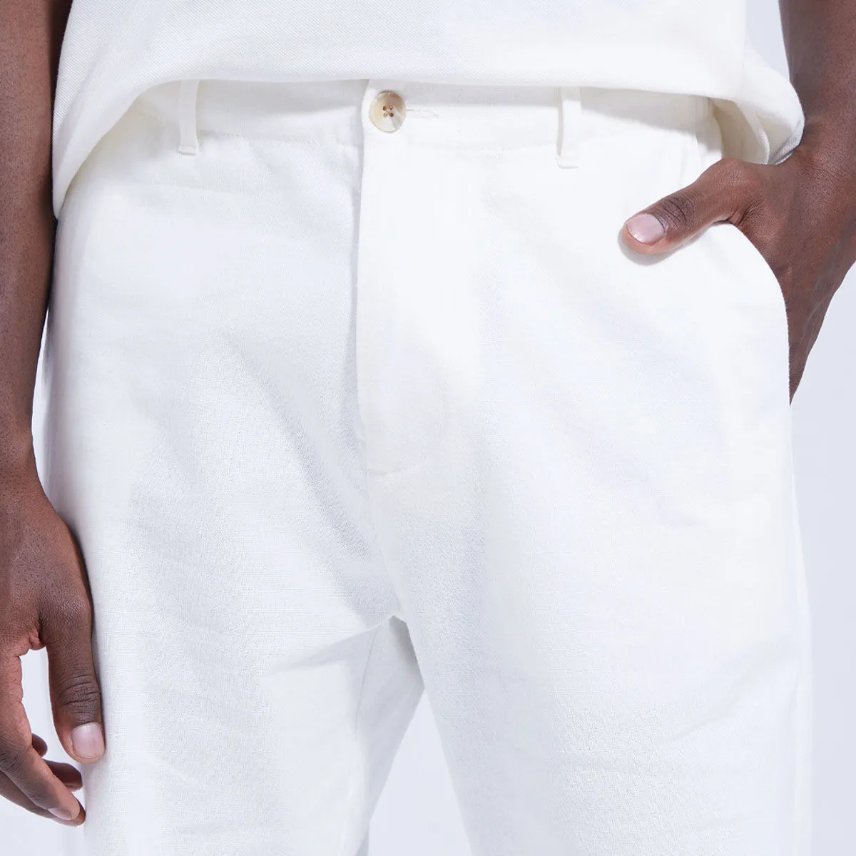 Pantalon Chino Con Bolsillos