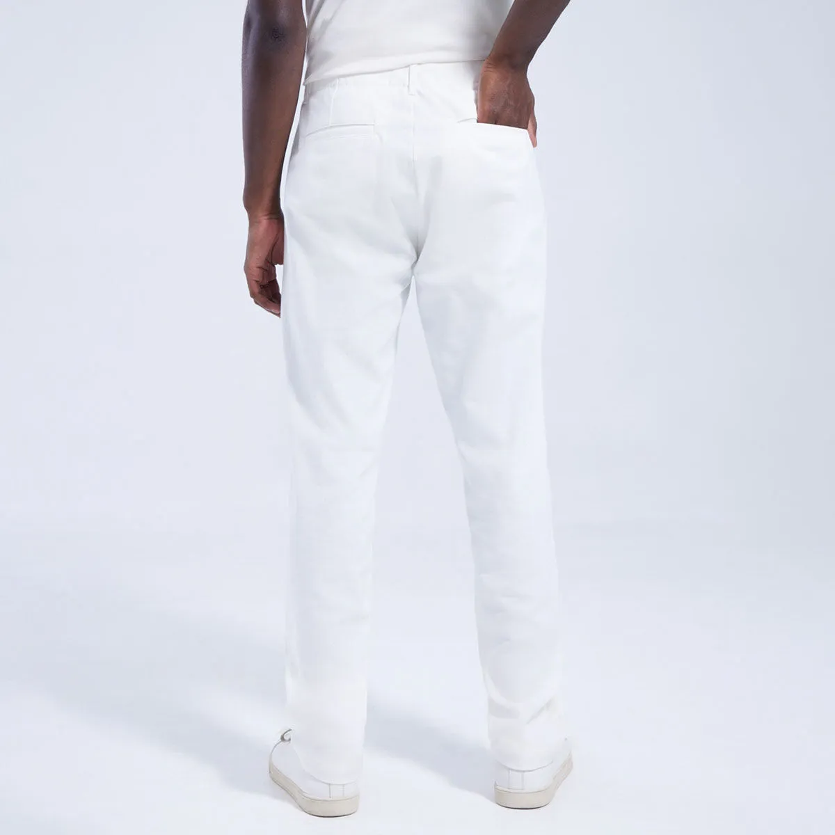 Pantalon Chino Con Bolsillos