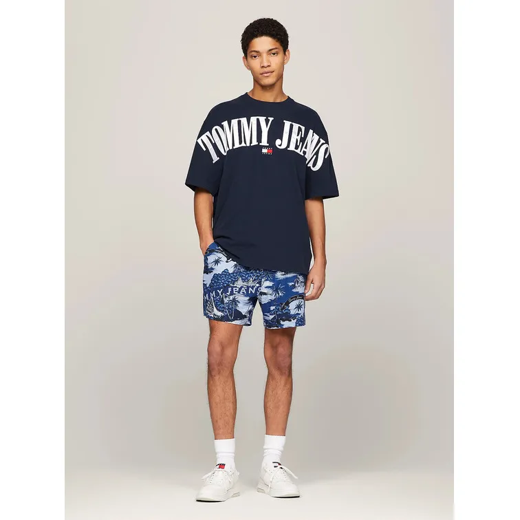 PANTALÓN CORTO CON ESTAMPADO HAWAIANO HOMBRE TOMMY JEANS