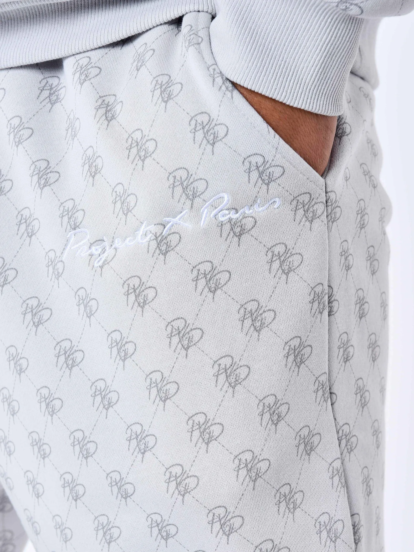 Pantalón de chándal con monograma integral
