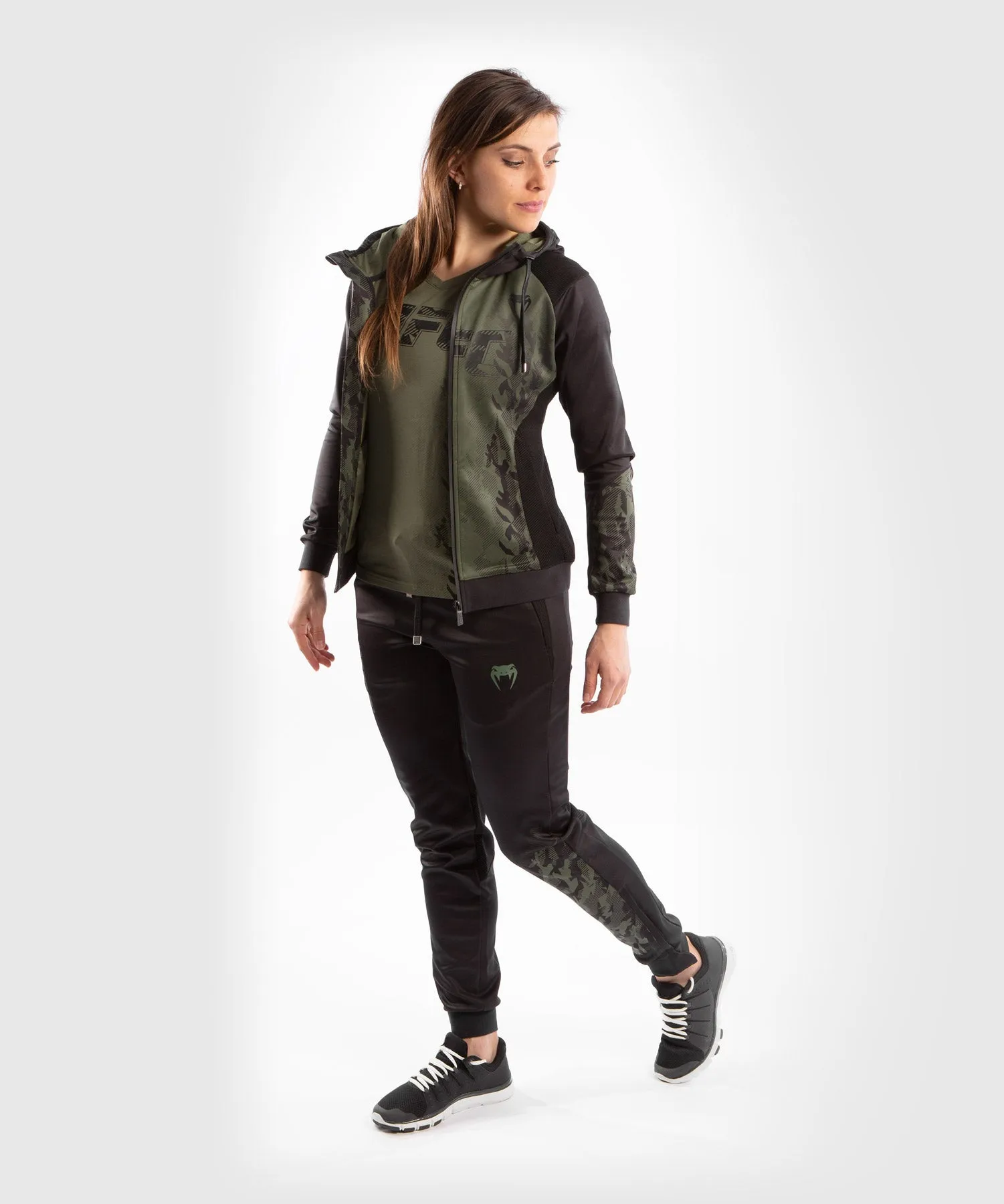 PANTALóN DE CHáNDAL PARA MUJER UFC VENUM AUTHENTIC FIGHT WEEK  CAQUI