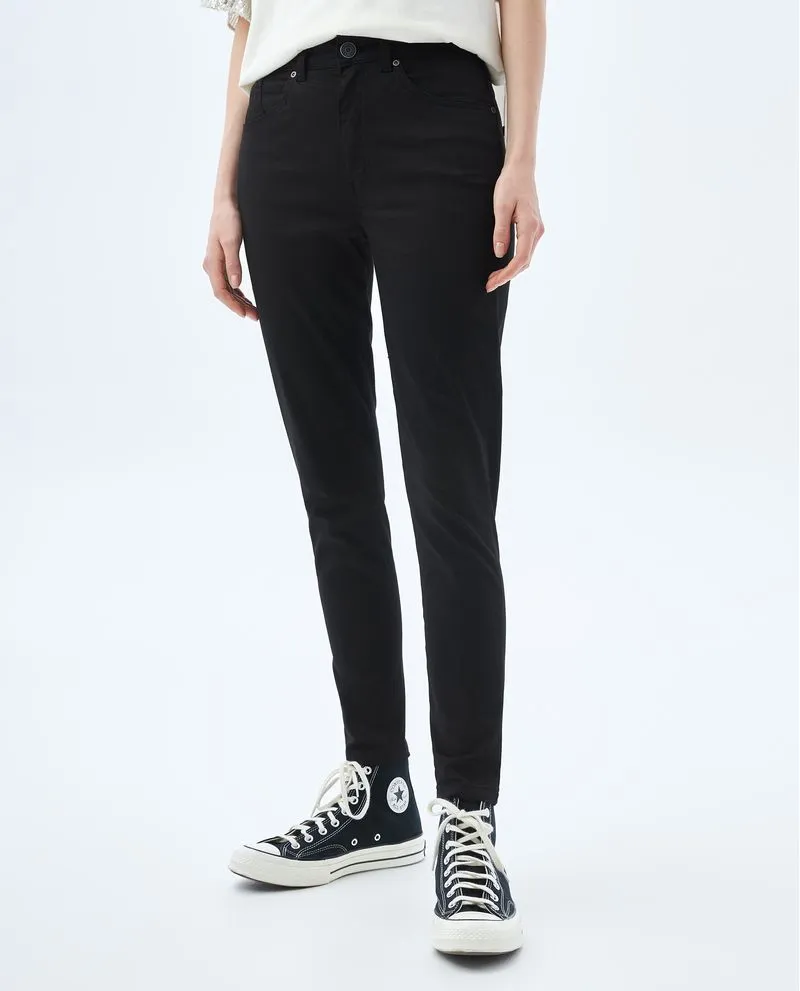 Pantalón de tiro alto para mujer