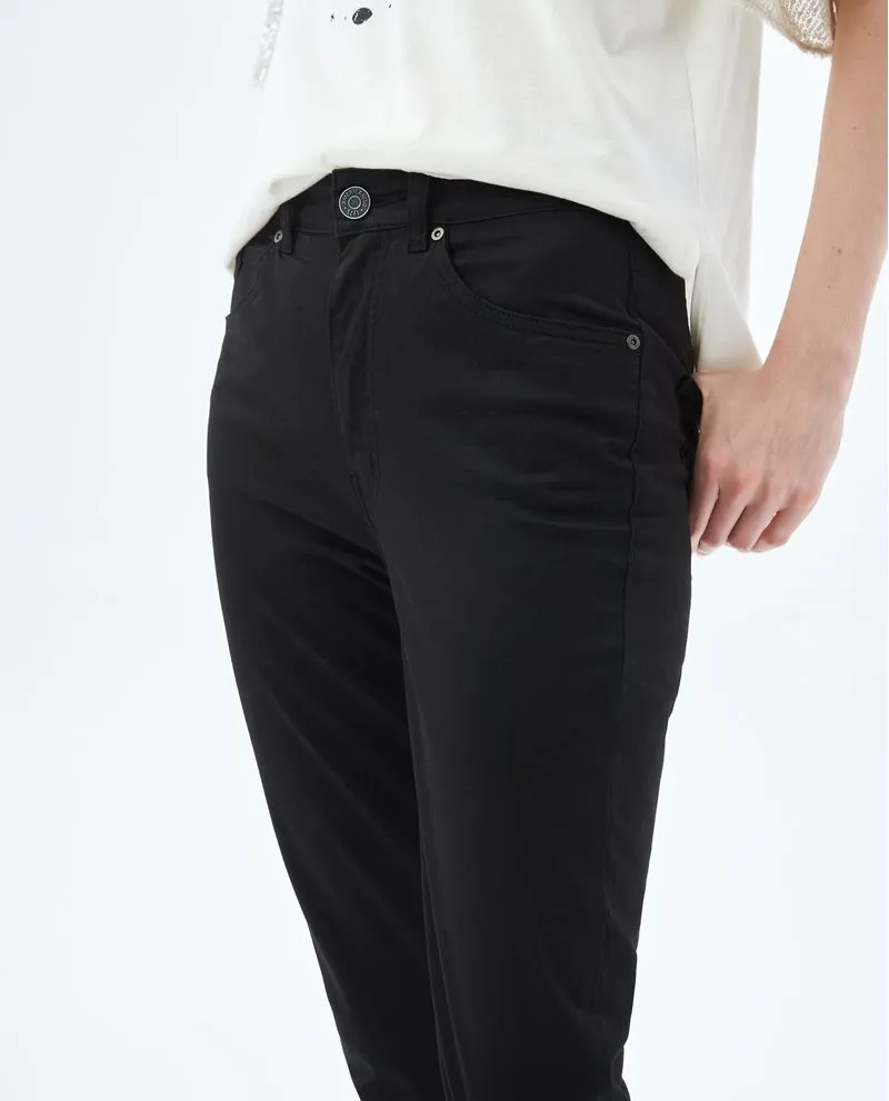 Pantalón de tiro alto para mujer