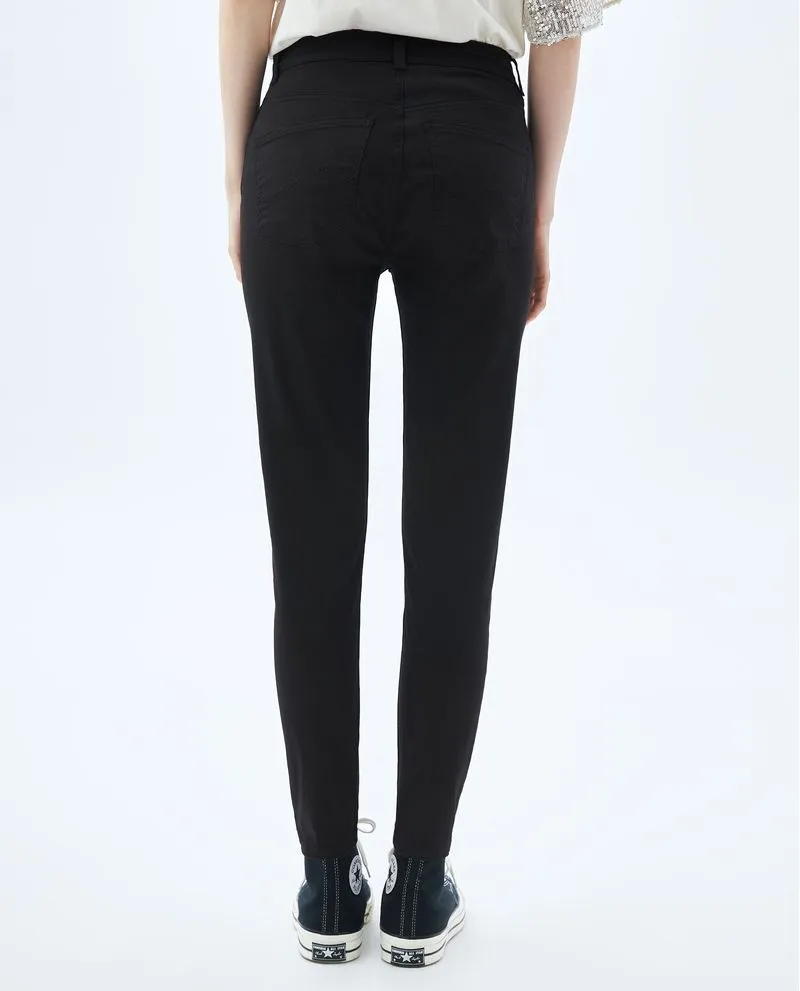 Pantalón de tiro alto para mujer