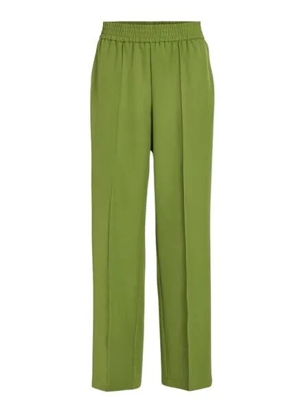 Pantalón Vila Winnie Verde Para Mujer