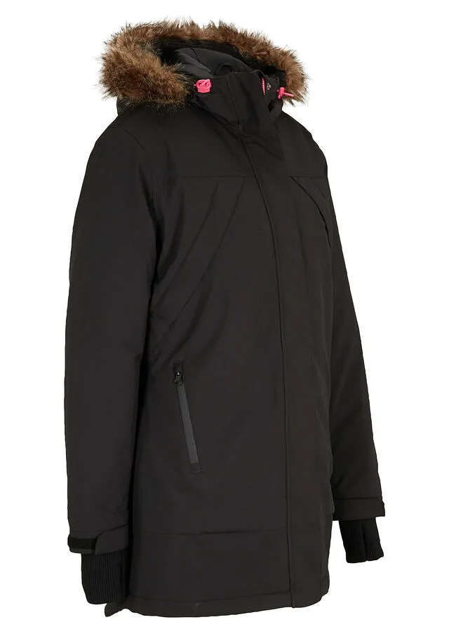 Parka funcional Negro