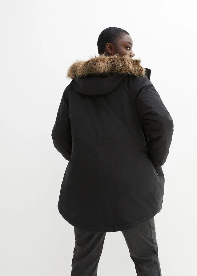 Parka funcional Negro