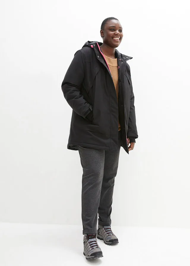 Parka funcional Negro
