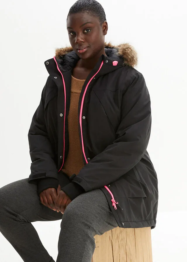 Parka funcional Negro