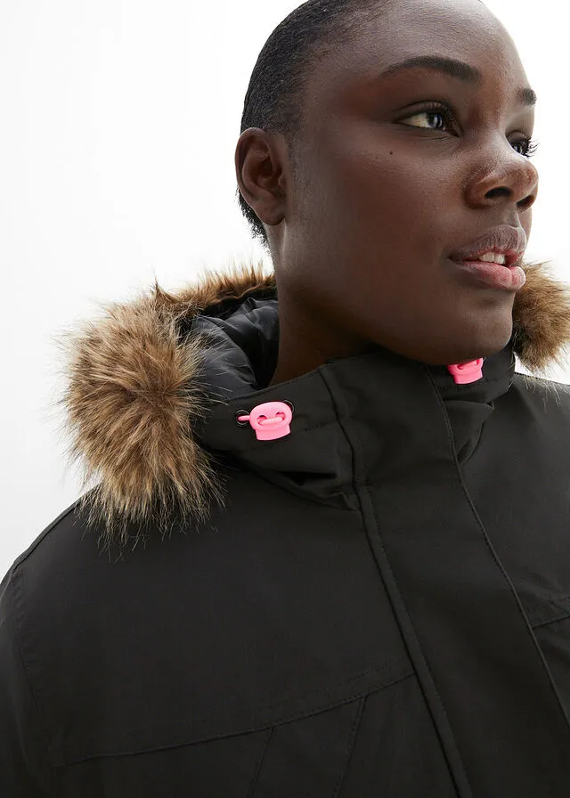 Parka funcional Negro