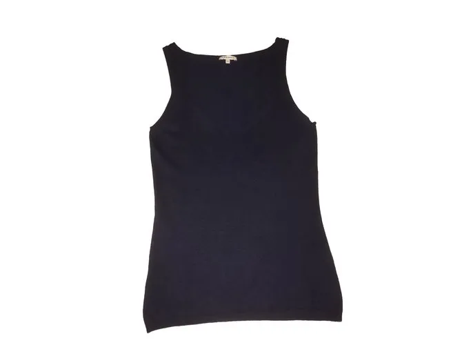 Parosh Tops Azul marino 