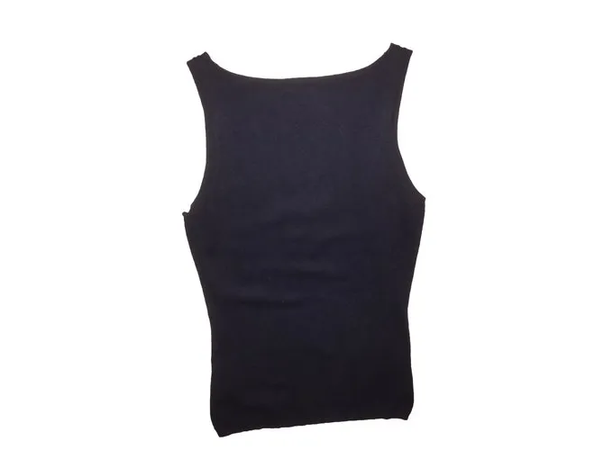 Parosh Tops Azul marino 