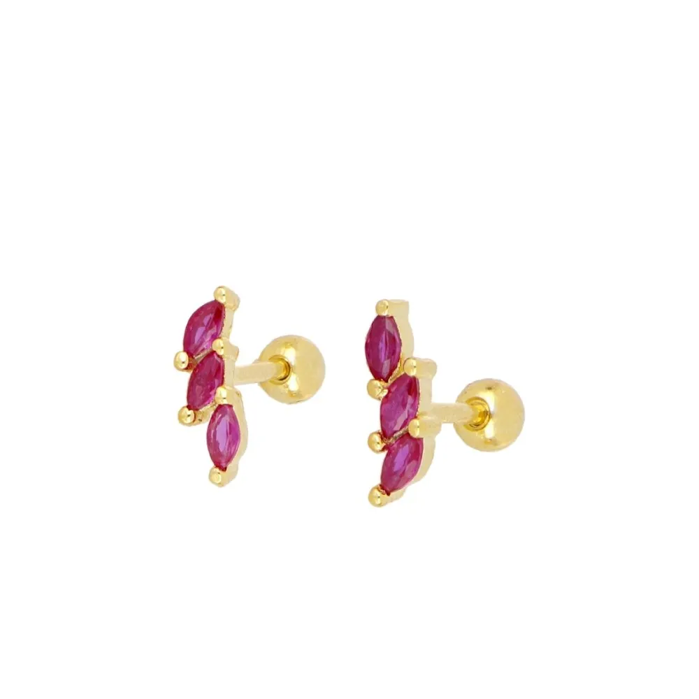 Piercing Kavala Fucsia Oro