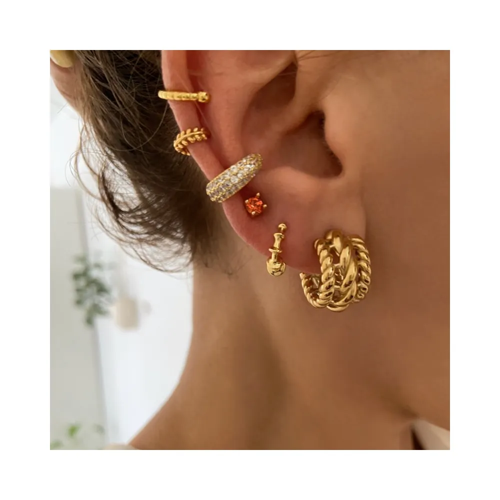 Piercing Laurel Oro