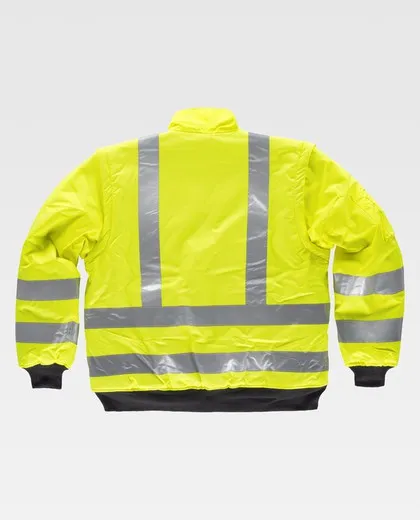 Piloto alta visibilidad con cintas reflectantes Amarillo