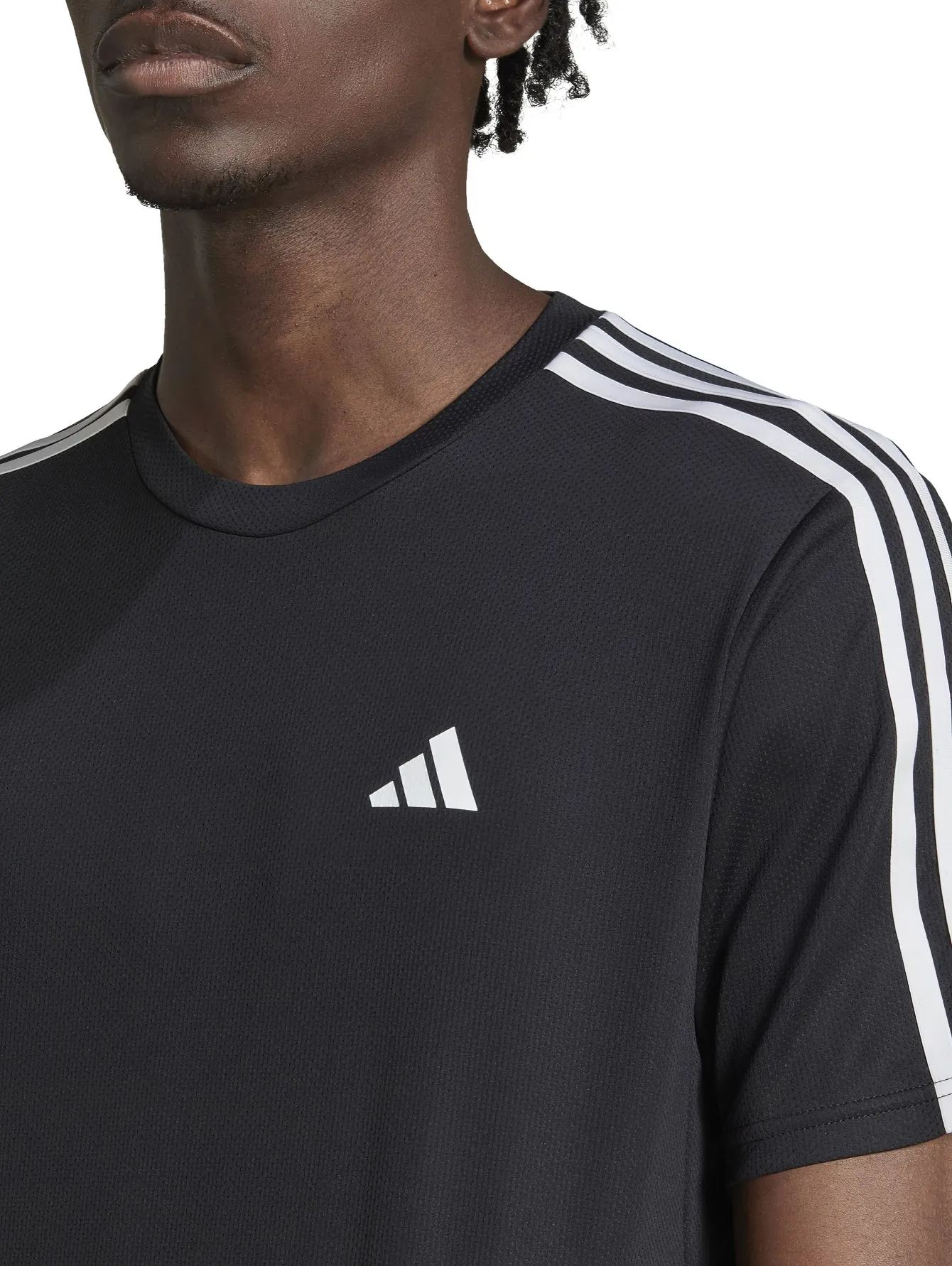 Playera Adidas 3 Stripes Para Hombre