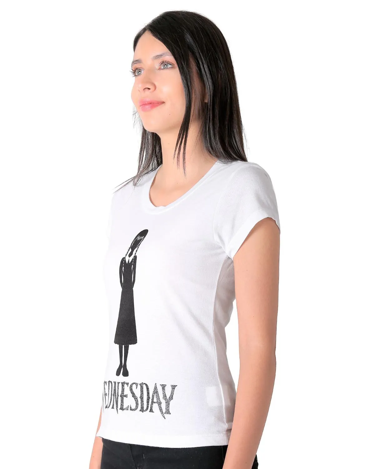 Playera Mujer Moda Camiseta Blanco Netflix 58204848