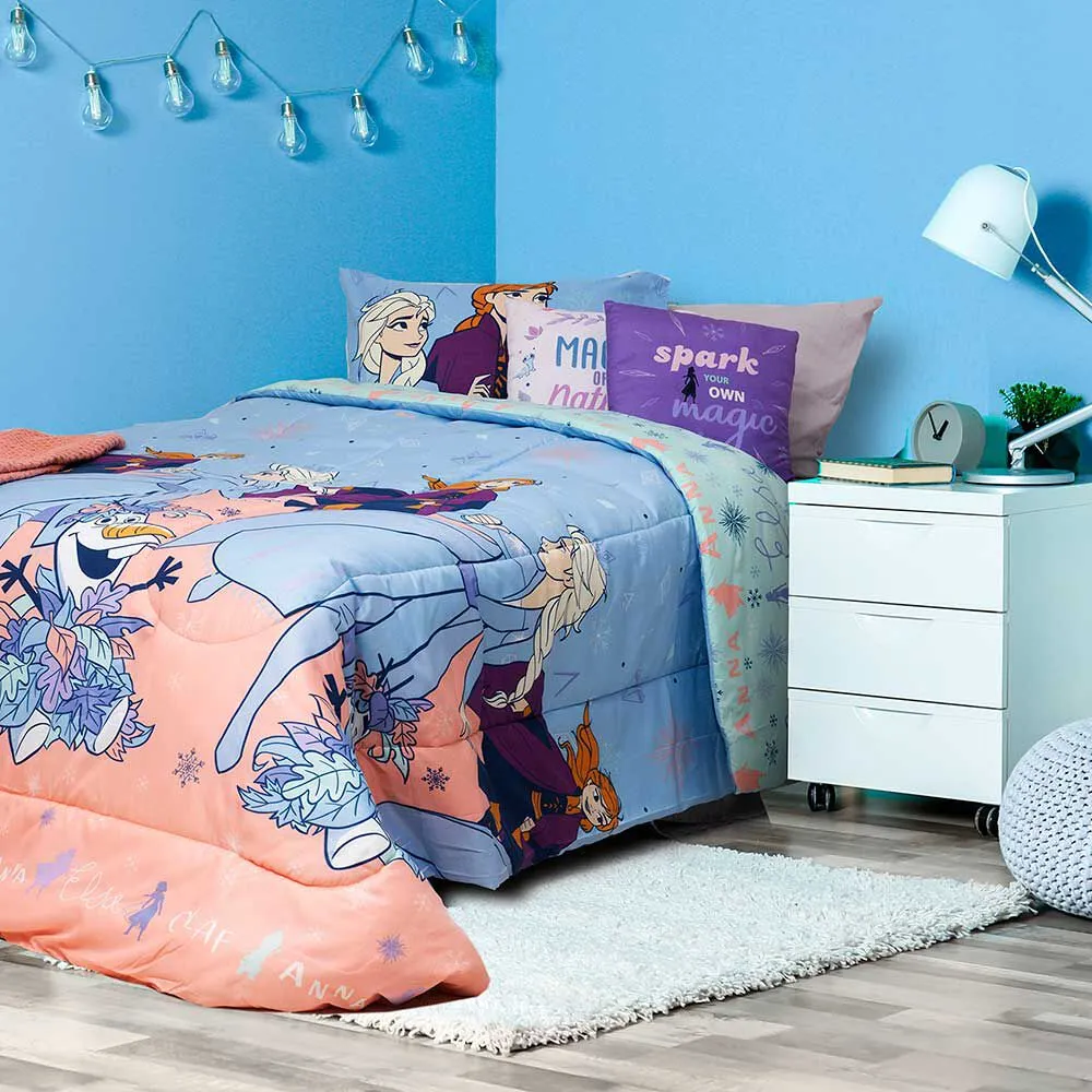 Plumón Infantil Disney 1,5 Plazas Olaf